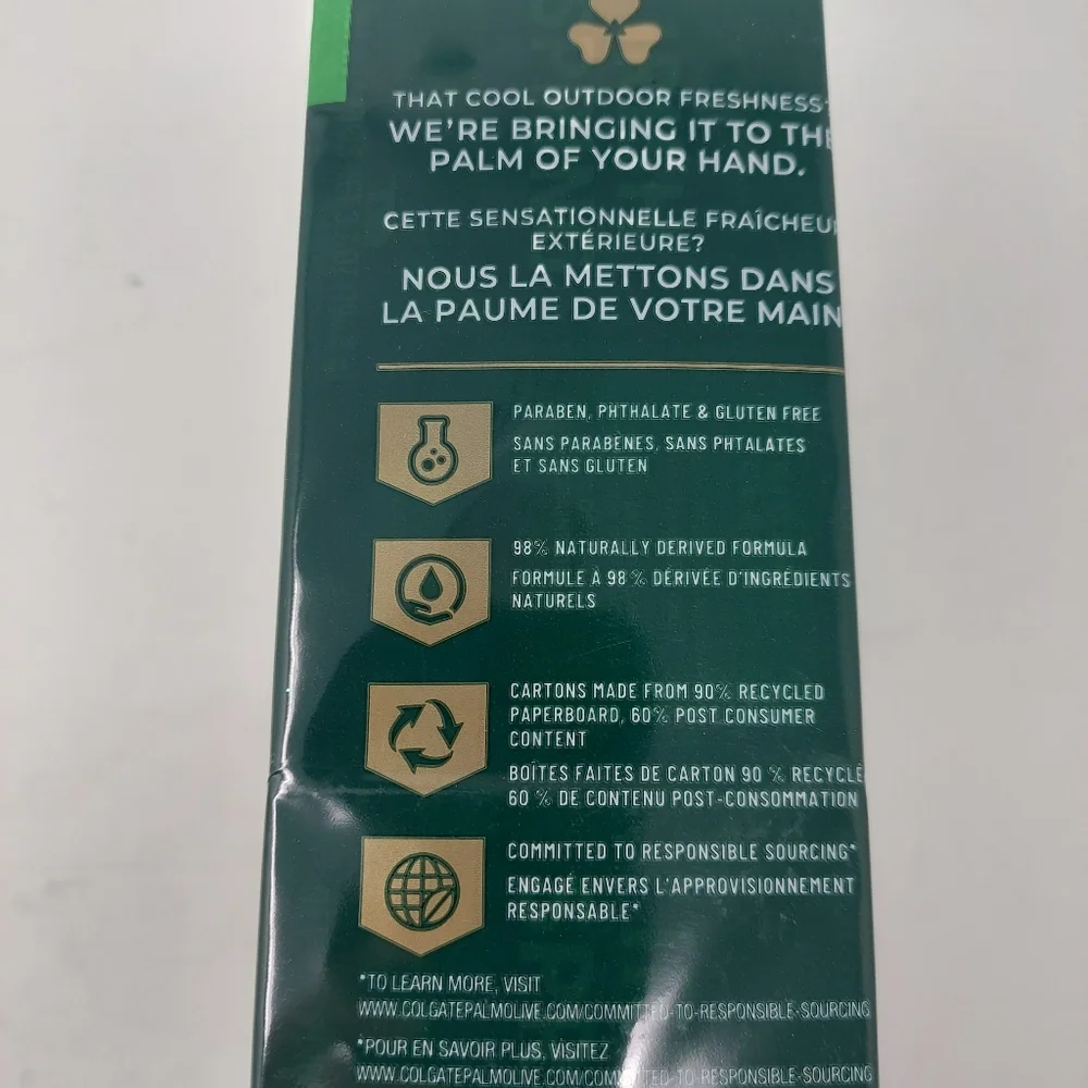 Irish Spring Deodorant Soap Bar Original Clean with Flaxseed Oil 6 Pack